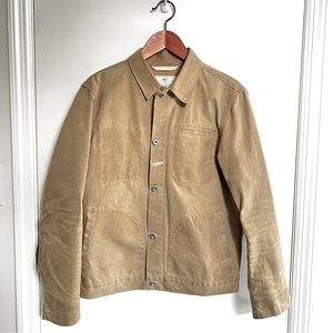 Rogue Territory Waxed Supply Jacket Ridgeline Tan - Large